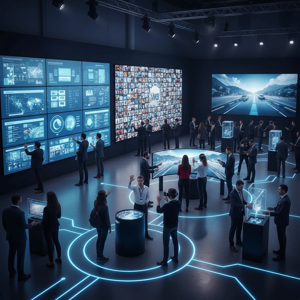 Interactive solution for corporate events